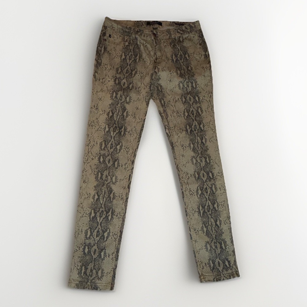 Judy Blue Snake Print Skinny‎ Fit Jeans Women's Size 11/30 - 30x28